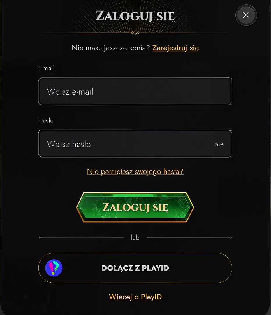 Logovanie w Legiano
